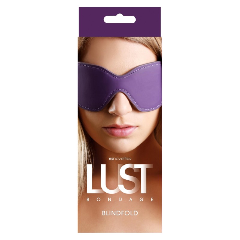 Wiązania-LUST BONDAGE BLINDFOLD PURPLE